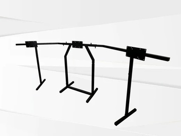 Ad: 10% OFF - Freestanding Large Triple Monitor Stand