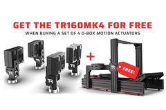 Ad: TR160 Mk4 Racing Simulator with Set of 4 D-BOX 4250i  actuators