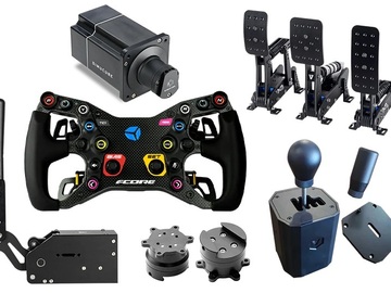 Ad: Bundle - Wheelbase, Wheel, Pedal Set, Shifter and Handbrake
