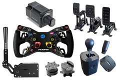 Ad: Bundle - Wheelbase, Wheel, Pedal Set, Shifter and Handbrake