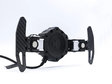 Ad: Simple HUB Adapter 70mm with BUTTONS and PADDLES [QR PCD 70mm]