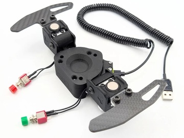 Ad: Simple HUB Adapter 50mm with BUTTONS and PADDLES [QR PCD 50mm] (P