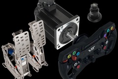 Ad: R295 Steering Wheel, 9Nm Upgradable Wheel Base, 2 Pedals & QR