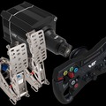 Ad: DFP15 Wheel Base, R295 Steering Wheel & 2 Pedals