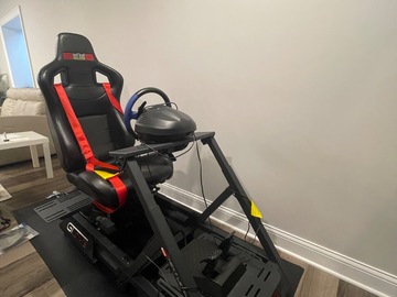 Selling: Next level racing motion platform v3 with GTTrack Simulator Cockp