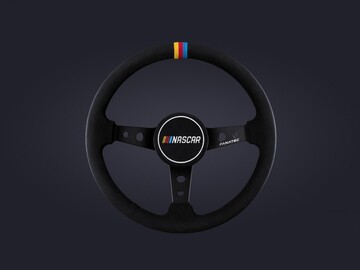 Ad: Podium Steering Wheel NASCAR