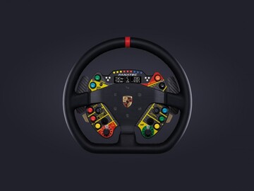 Ad: Podium Steering Wheel Porsche 911 GT3 R Leather